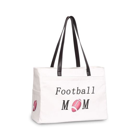 Football Mom Bag, Durable Canvas Purses, Football Mom Accessories, B) - Picture 1 of 9